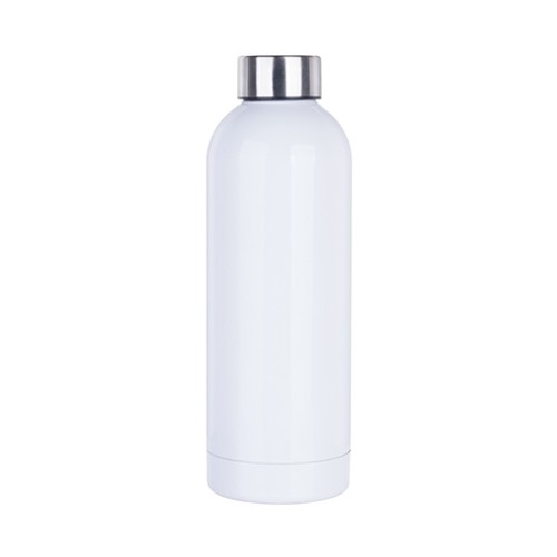 750ml Stainless Steel Single Wall Bottle - white