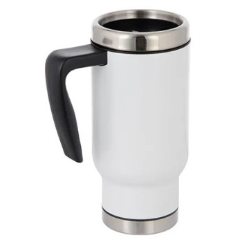 Stainless Steel Travel Mug With Plastic Insert