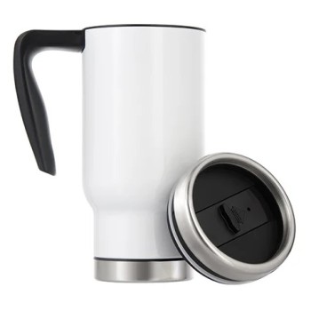 Stainless Steel Travel Mug With Plastic Insert